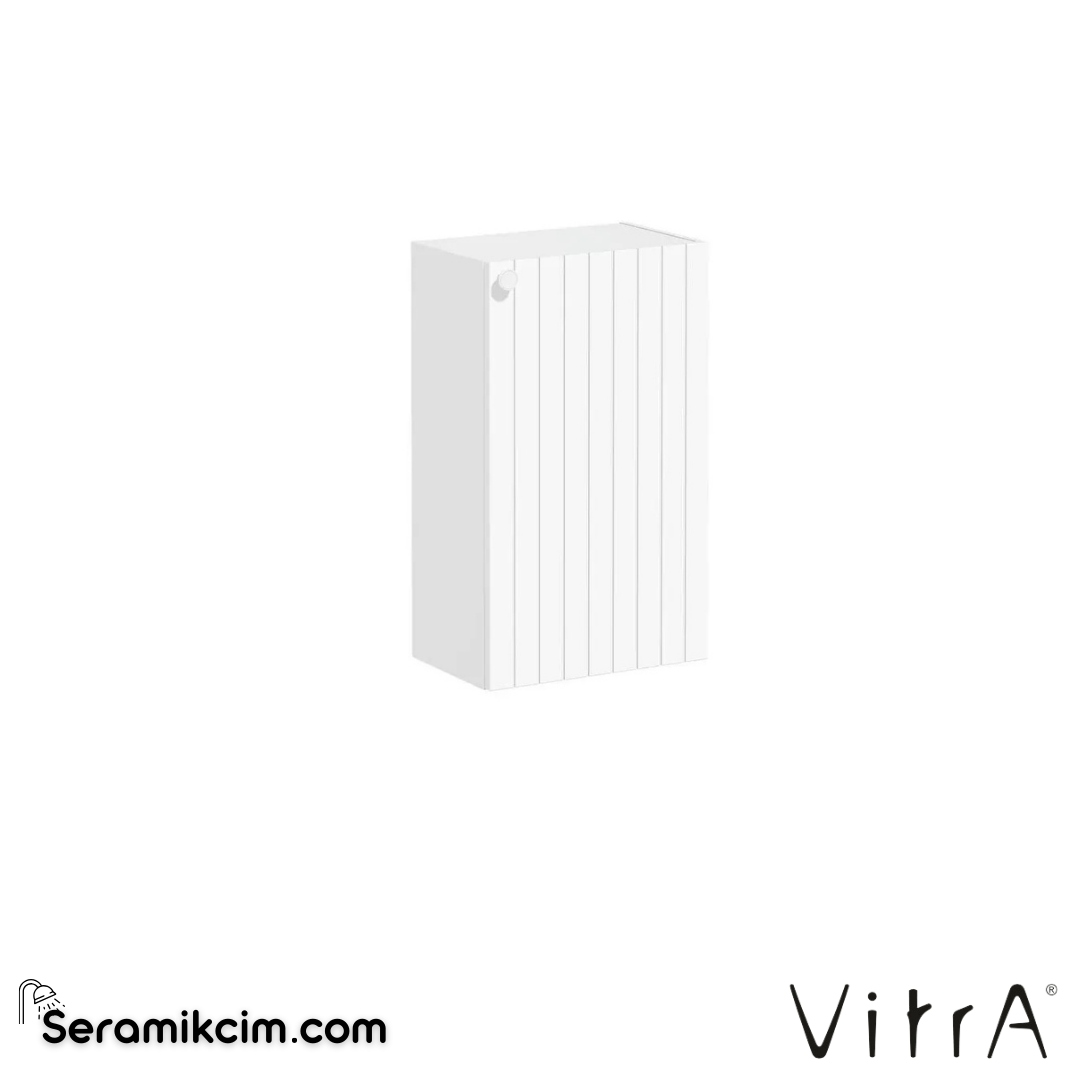 Vitra Root Groove Alt Ünite, 40 Cm, Dar, Mat Beyaz, Sağ - 69142