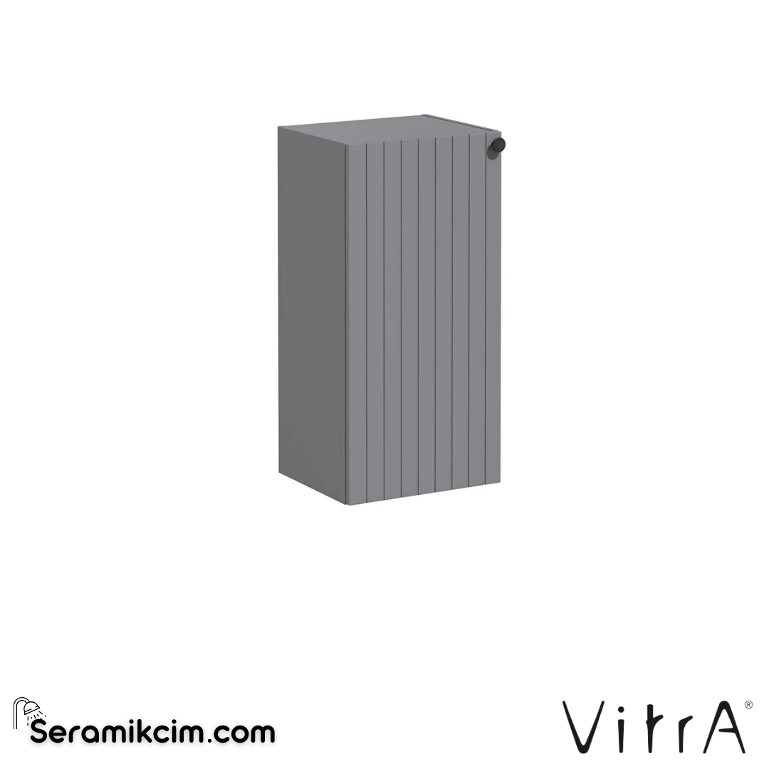 Vitra Root Groove Alt Ünite, 40 Cm, Mat Gri, Sol - 69123