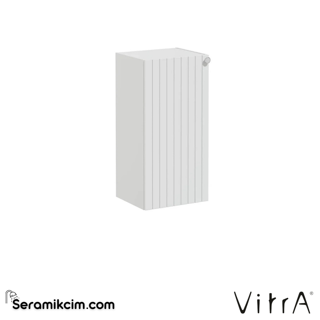 Vitra Root Groove Alt Ünite, 40 Cm, Mat Açık Gri, Sol - 69122