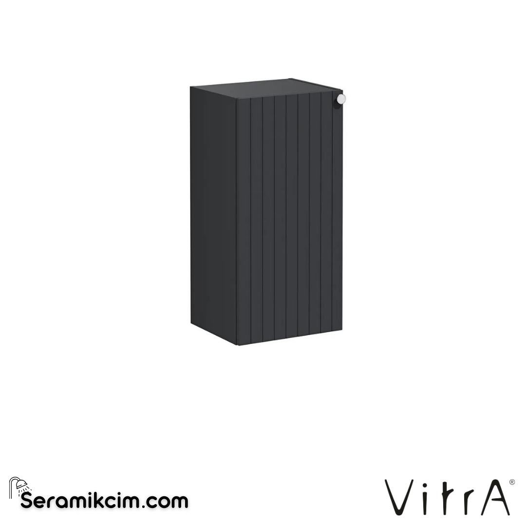 Vitra Root Groove Alt Ünite, 40 Cm, Mat Grafit, Sol - 69125