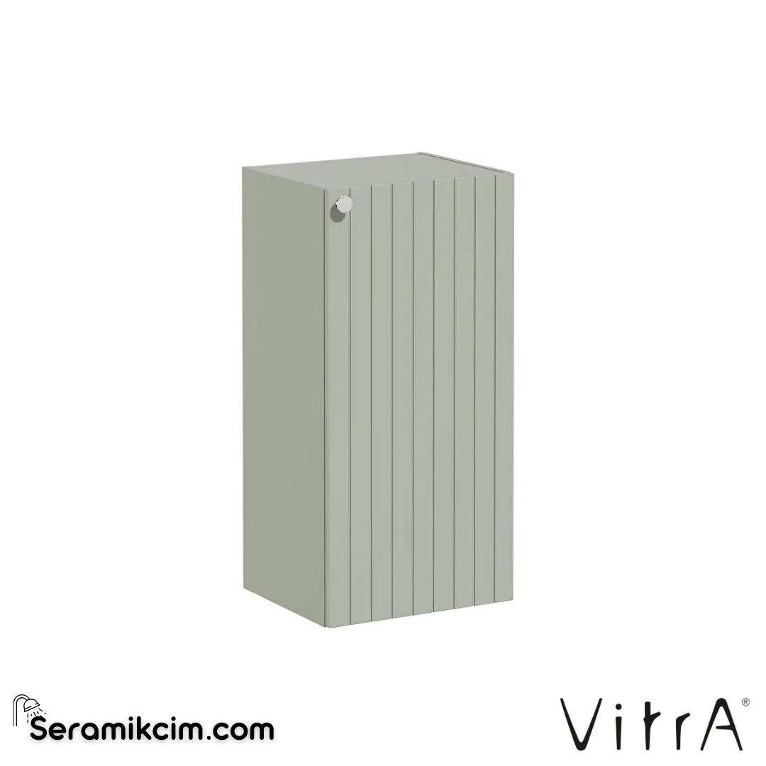 Vitra Root Groove Alt Ünite, 40 Cm, Mat Retro Yeşil, Sağ - 69134