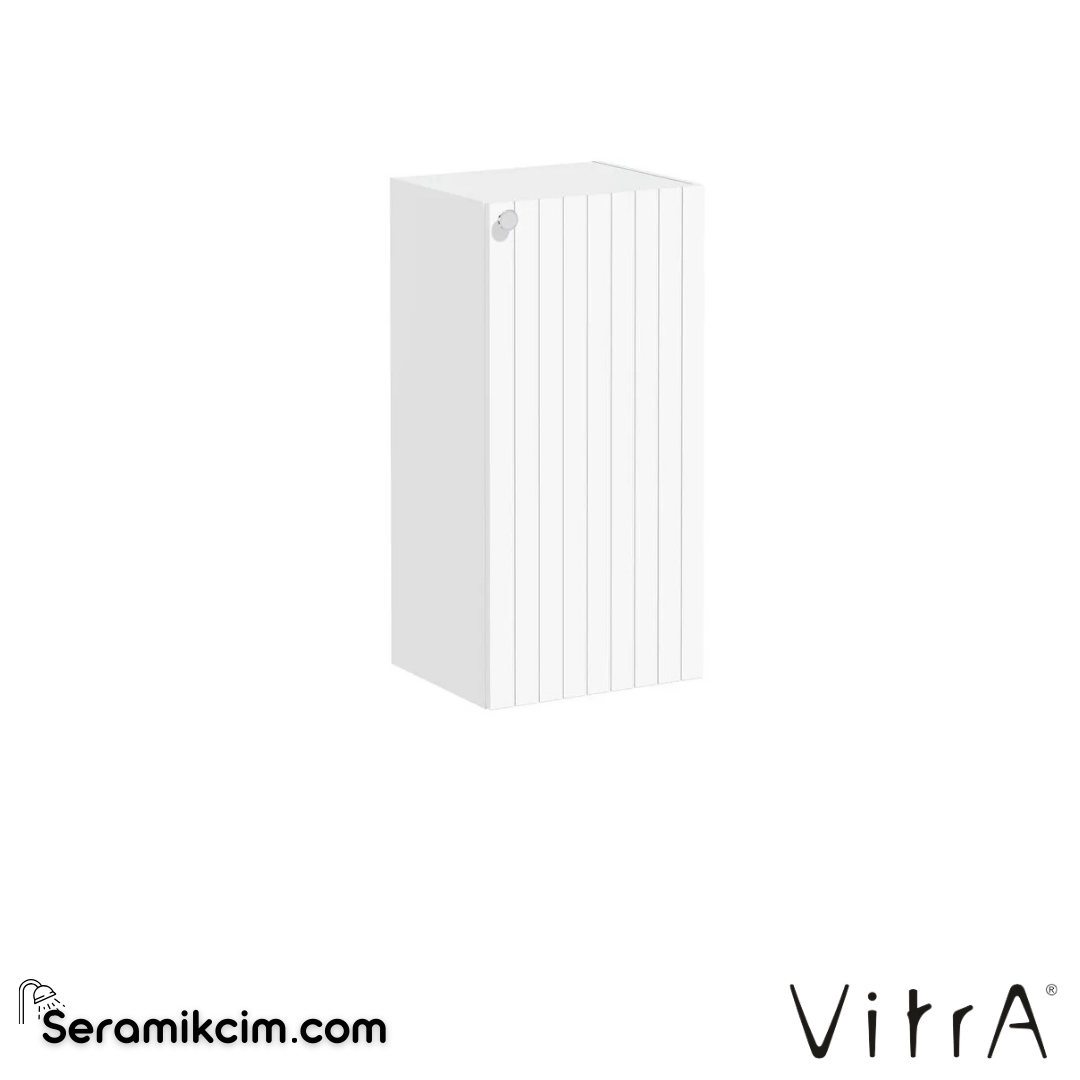 Vitra Root Groove Alt Ünite, 40 Cm, Mat Beyaz, Sağ - 69128