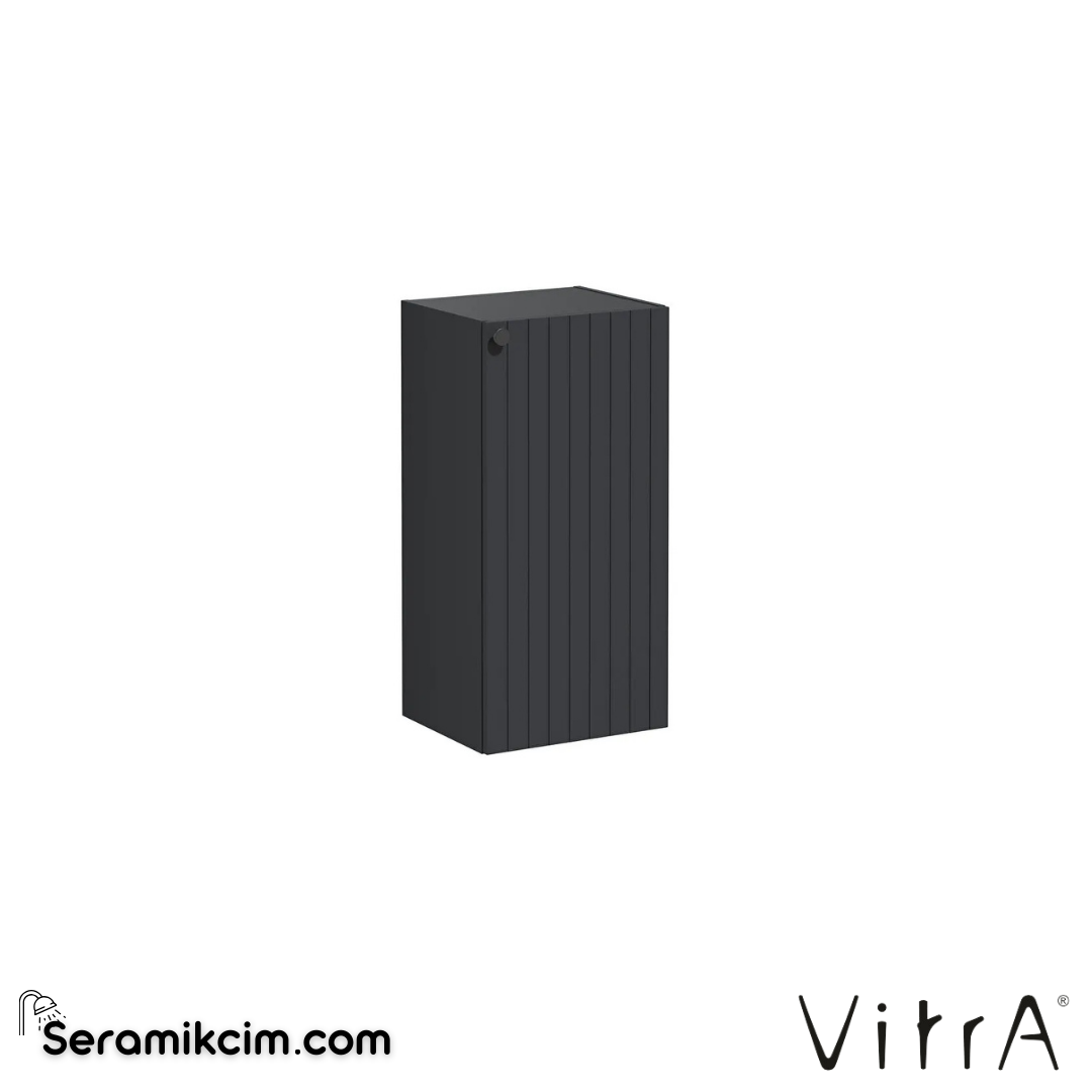 Vitra Root Groove Alt Ünite, 40 Cm, Mat Grafit, Sağ - 69132