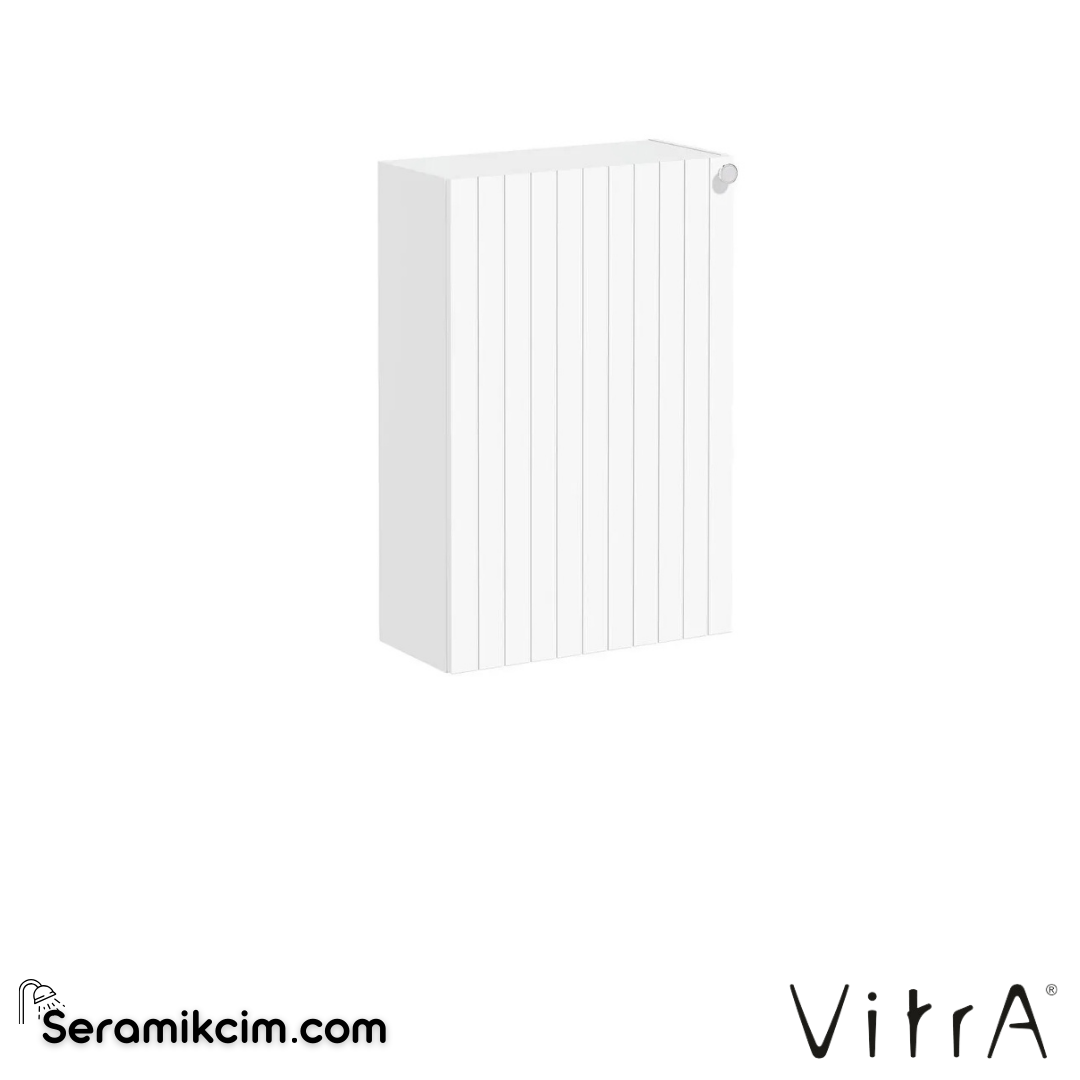Vitra Root Groove Alt Ünite, 55 Cm, Dar, Mat Beyaz, Sol - 69149