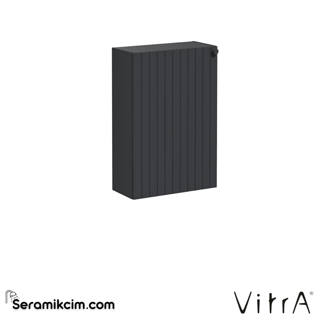 Vitra Root Groove Alt Ünite, 55 Cm, Dar, Mat Grafit, Sol - 69153