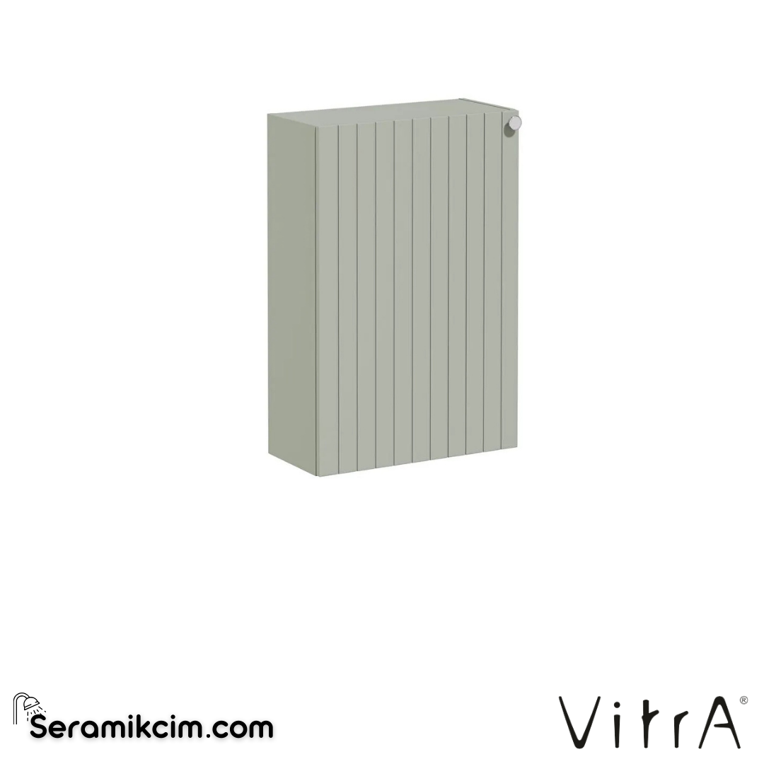 Vitra Root Groove Alt Ünite, 55 Cm, Dar, Mat Retro Yeşil, Sol - 69155