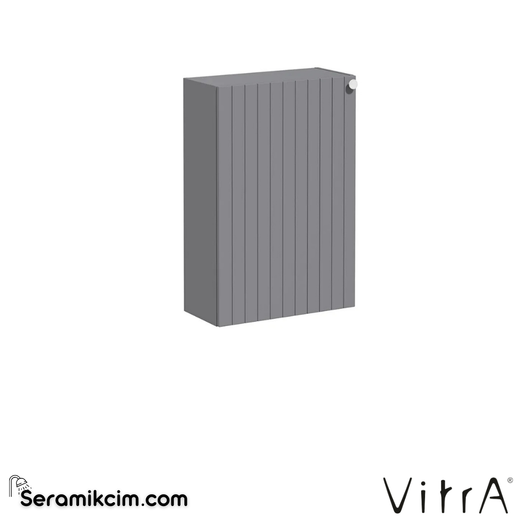 Vitra Root Groove Alt Ünite, 55 Cm, Dar, Mat Gri, Sol - 69151