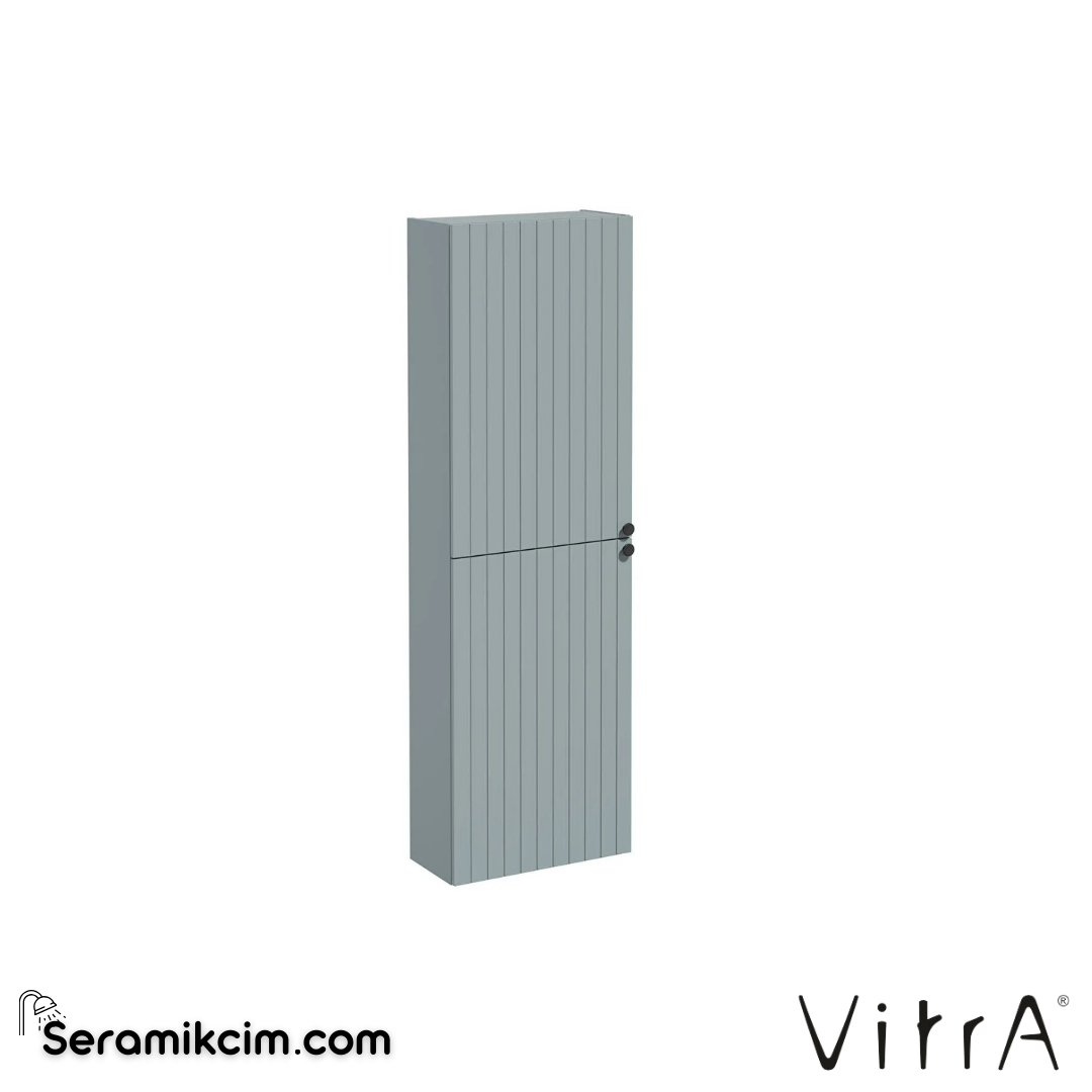 Vitra Root Groove Boy Dolabı, 55 Cm, Dar, Mat Fiyord Yeşili - 69117