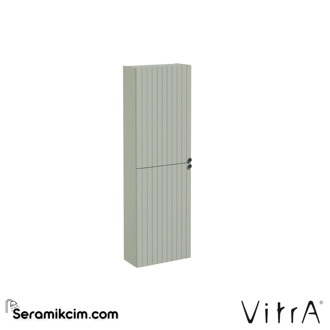 Vitra Root Groove Boy Dolabı, 55 Cm, Dar, Mat Retro Yeşil - 69120