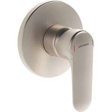 Vitra Root Round Ankastre Duş Bataryası  (Sıva Üstü Grubu), F.Nikel - A4272834