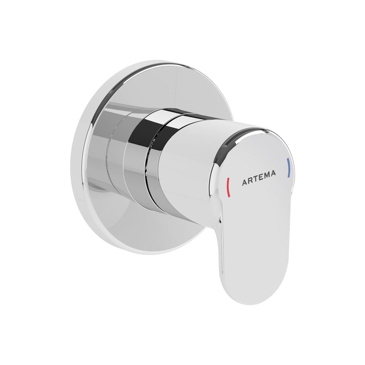 Vitra Root Round Ankastre Stop Valf (Sıva Üstü Grubu), Krom - A42730