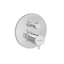 Vitra Root Round Ankastre Termostatik Banyo Bataryası (V-Box, Sıva Üstü Grubu) Krom A42694 - A42694