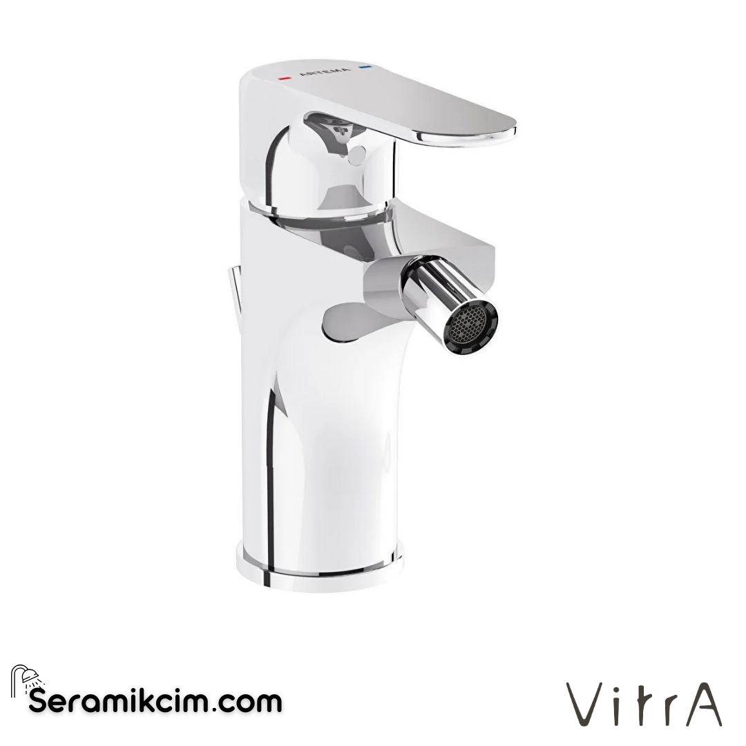 Vitra Root Round Bide Bataryası (Sifon Kumandalı), Krom - A42724