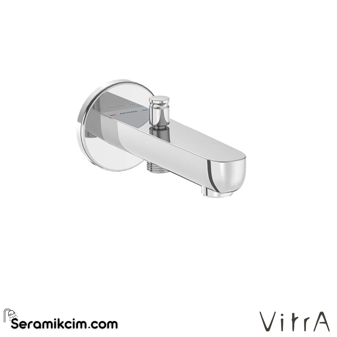 VitrA Root Round Çıkış Ucu (el duşu çıkışlı) Krom A43126 - A43126