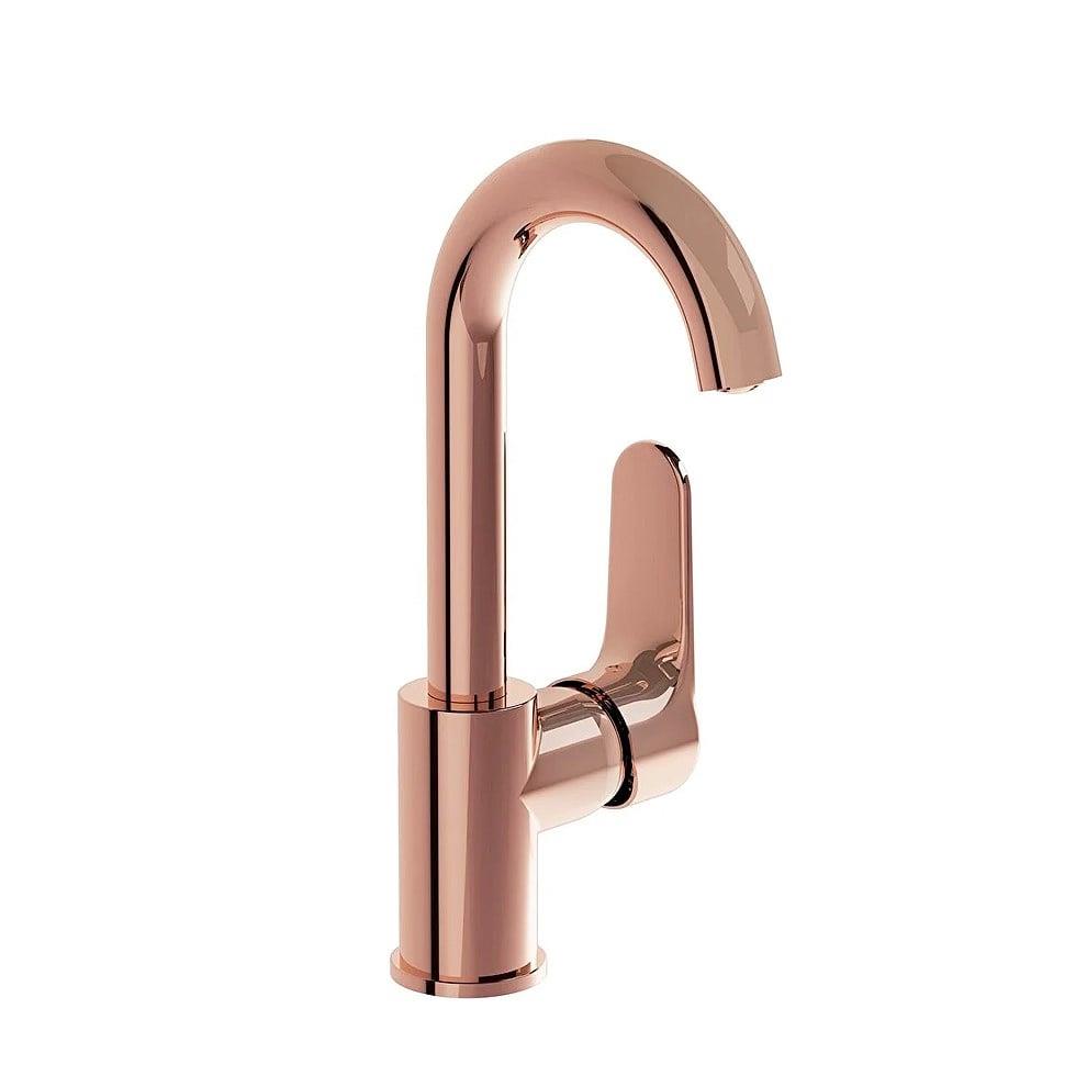 Vitra Root Round Lavabo Bataryası  (Döner Borulu), Bakır - A4275426