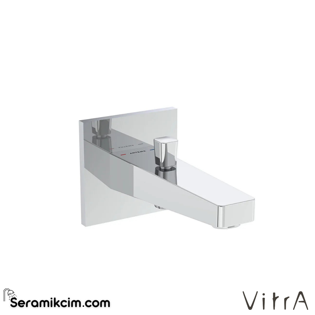 VitrA Root Square Çıkış Ucu (el duşu çıkışlı) Krom A43131 - A43131