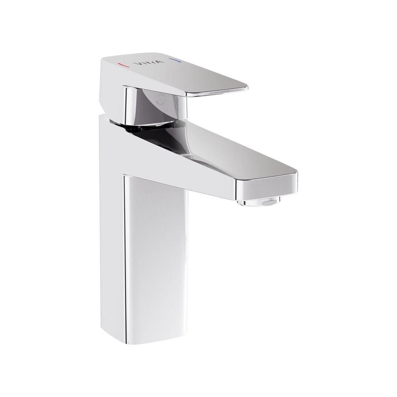 Vitra Root Square Lavabo Bataryası (Yüksek), Krom - A42731