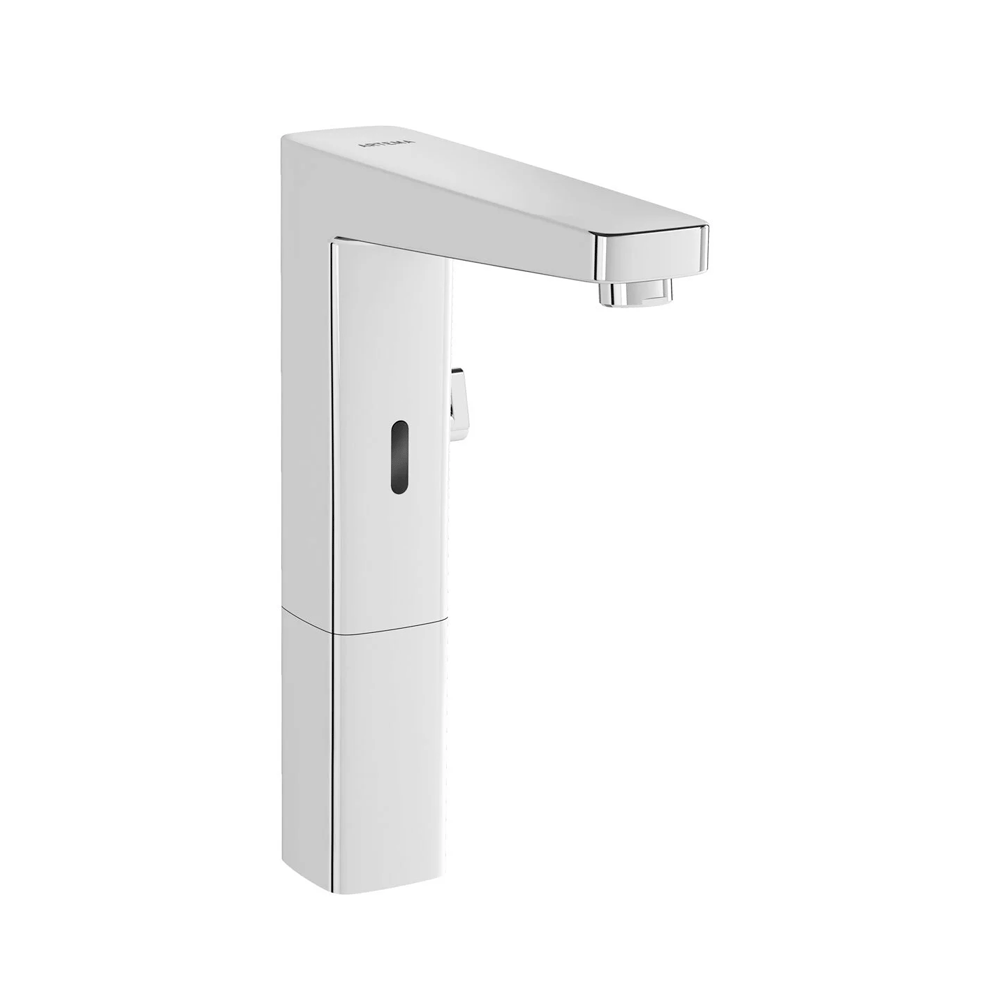 Vitra Root Square Temassız Çanak Lavabo Bataryası, Çift Su Girişli (Pilli) - A47129