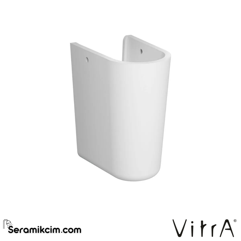 Vitra S20 Yarım Ayak Kompakt Beyaz - 5280L003-7201