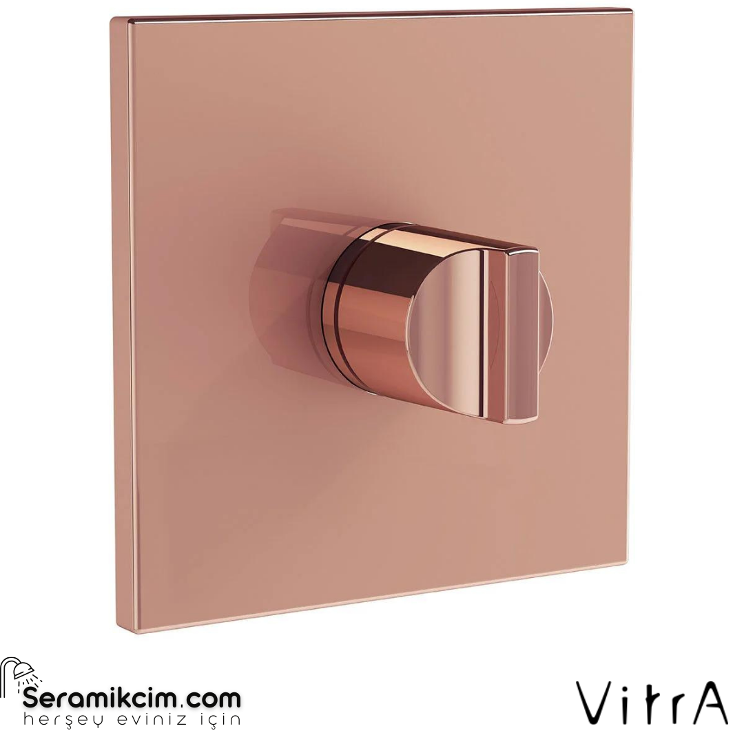 Vitra Suit Ankastre 3 Yönlü  V-Box Sıva Üstü, Soft Bakır