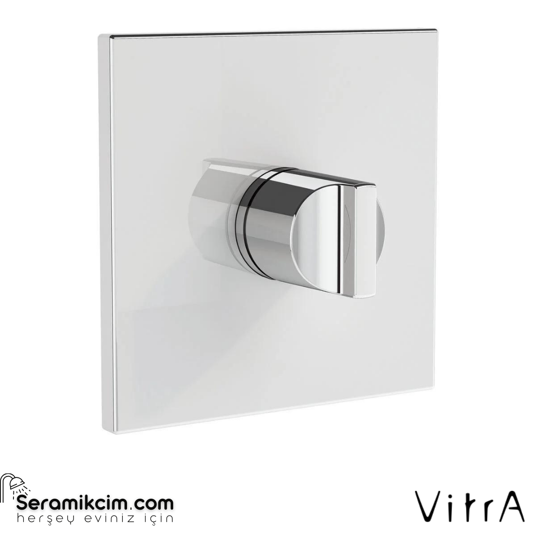 Vitra Suit Ankastre 3 Yönlü  V-Box Sıva Üstü, Krom