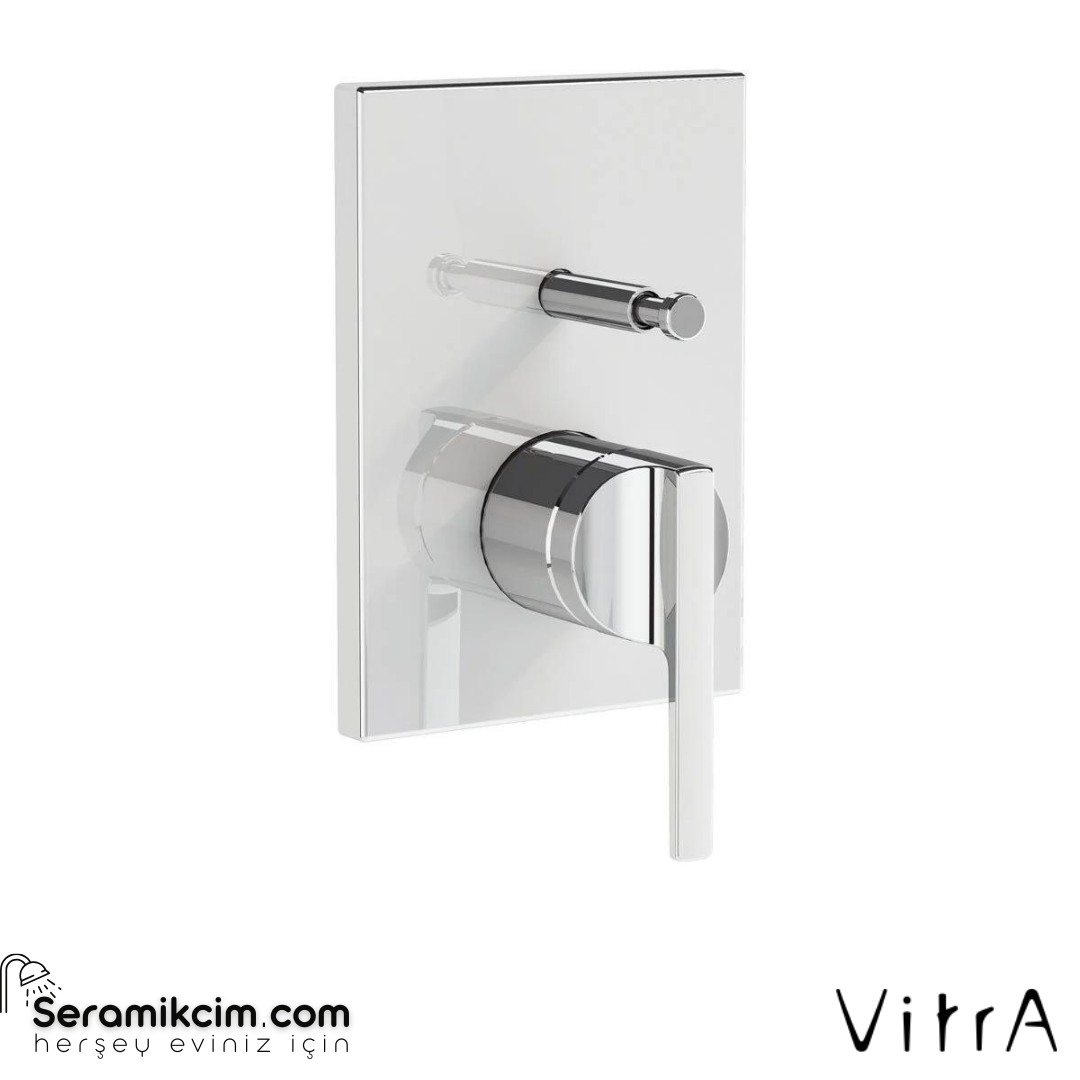 Vitra Suit Ankastre Banyo Bataryası  Sıva Üstü, Krom