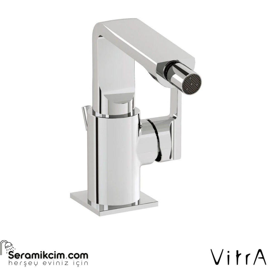 Vitra Suit Bide Bataryası  Sifon Kumandalı, Krom