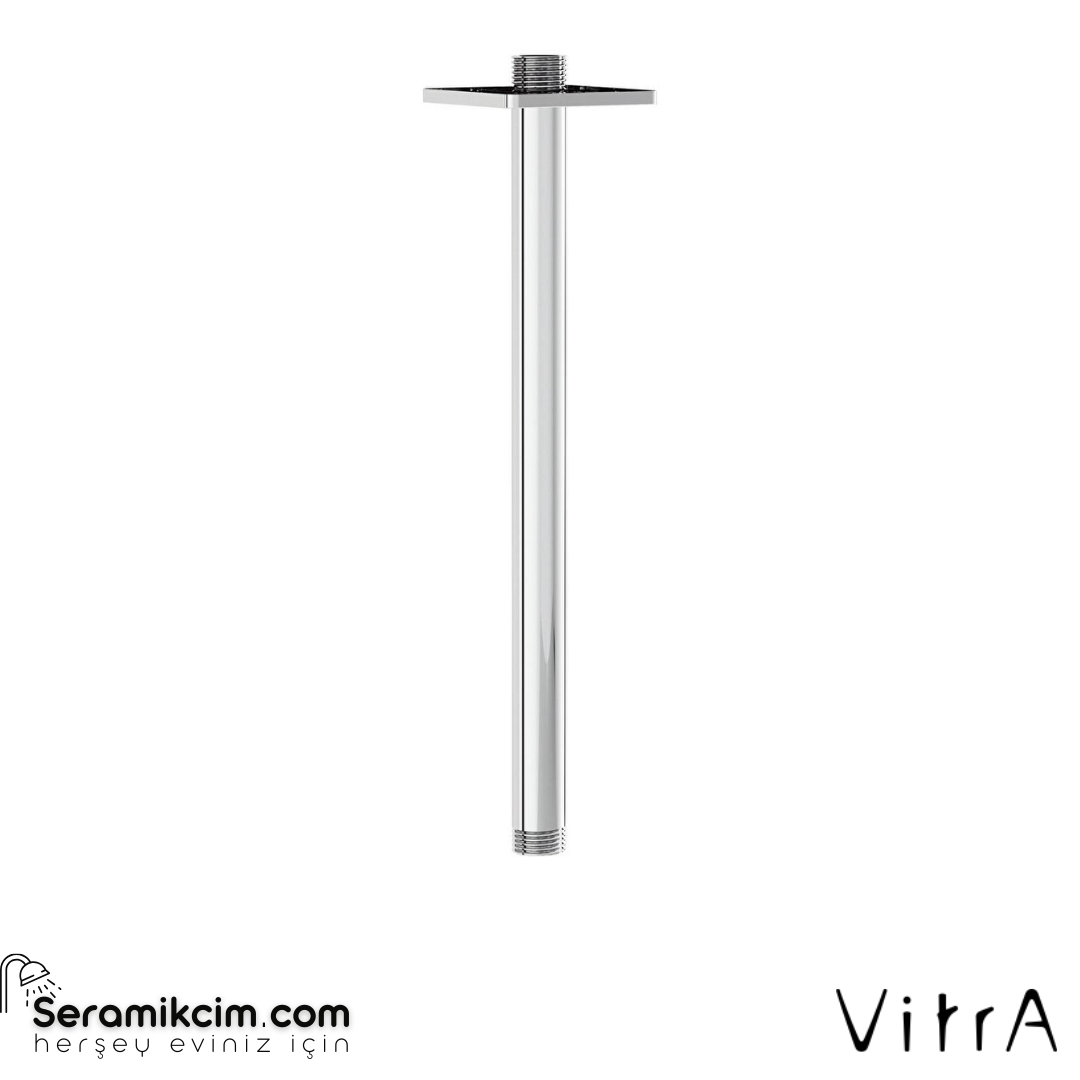 Vitra Suit Duş Dirseği Tavandan Uzun, Krom