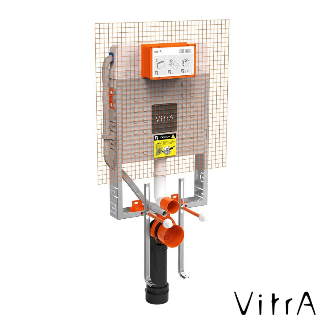 VitrA V8 Gömme Rezervuar (Asma Klozetler İçin Metal Ayaklı, 3/6lt)