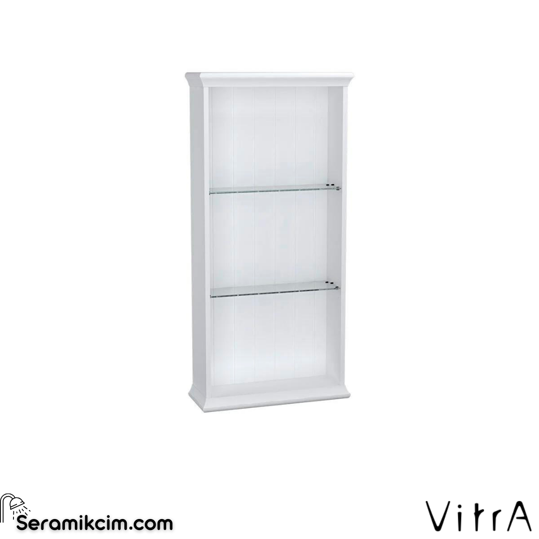 Vitra Valarte Açık Vitrin, 55 Cm, Mat Beyaz