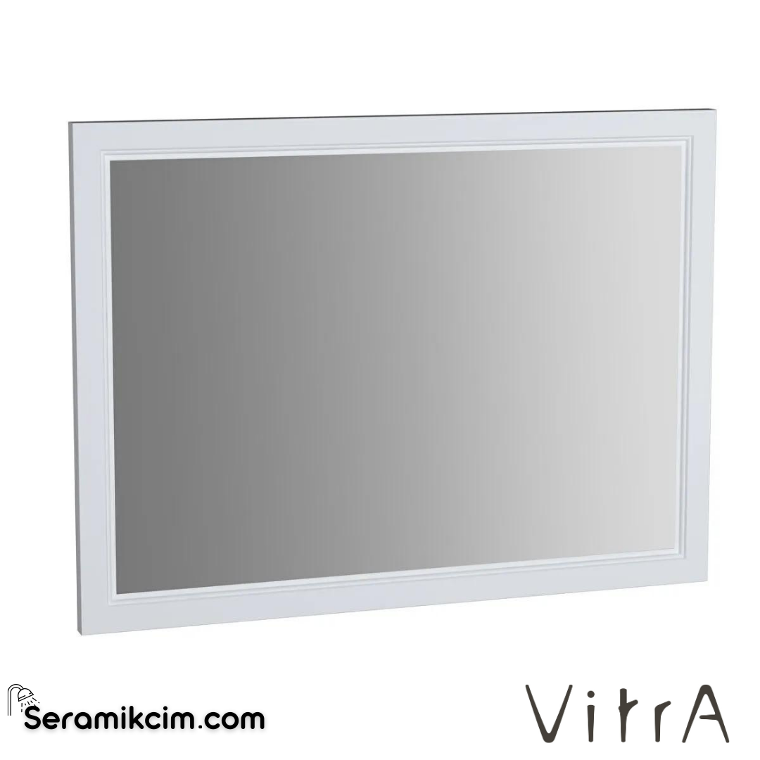 Vitra Valarte Düz Ayna, 100 Cm, Mat Beyaz - 62219