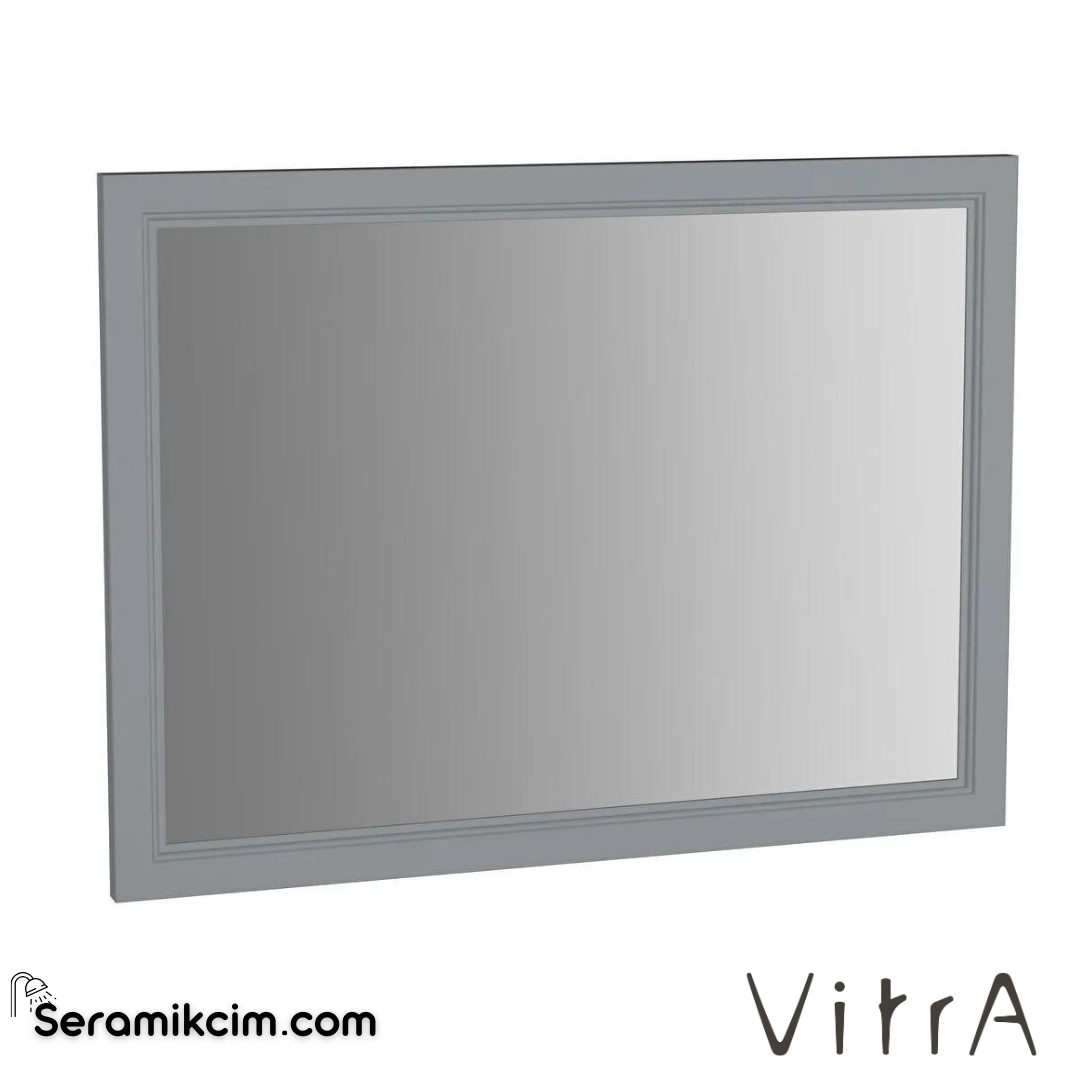 Vitra Valarte Düz Ayna, 100 Cm, Mat Gri - 62220