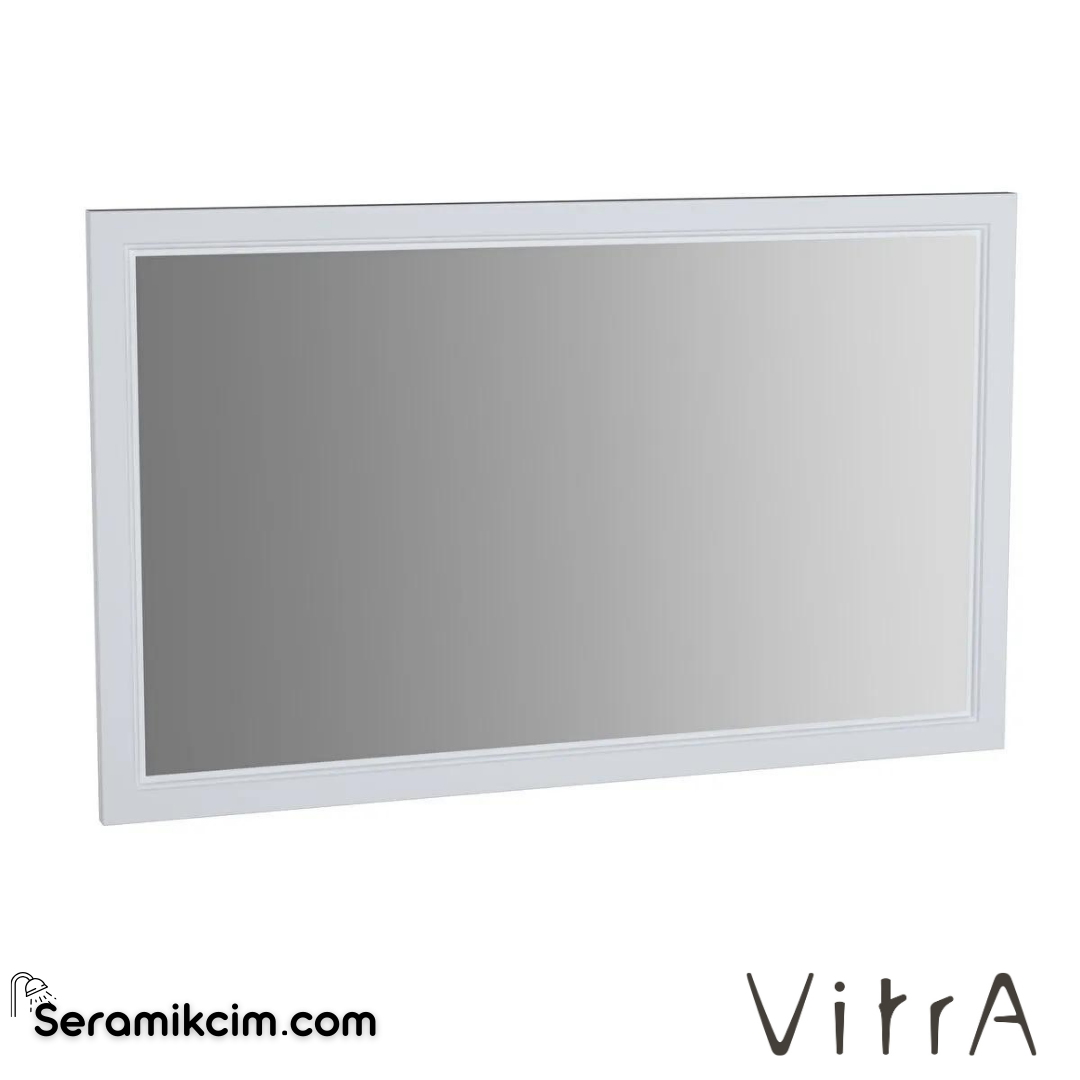 Vitra Valarte Düz Ayna, 120 Cm, Mat Beyaz - 62222