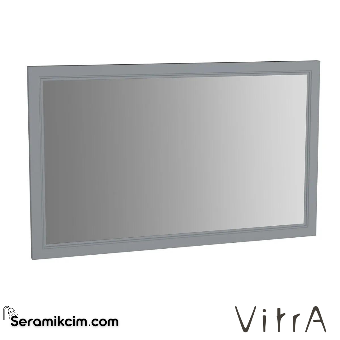 Vitra Valarte Düz Ayna, 120 Cm, Mat Gri - 62223