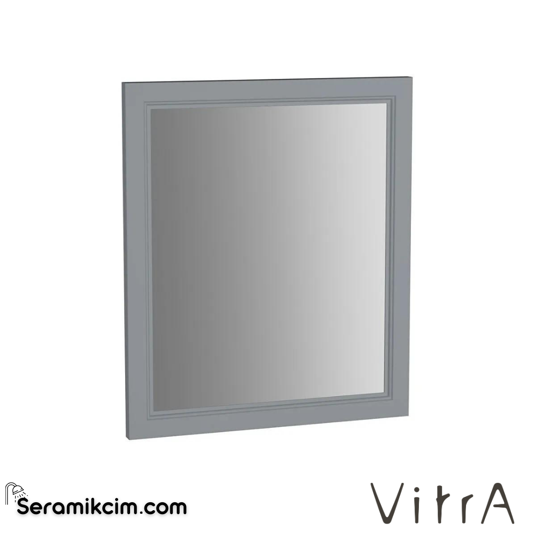Vitra Valarte Düz Ayna, 65 Cm, Mat Gri - 62214