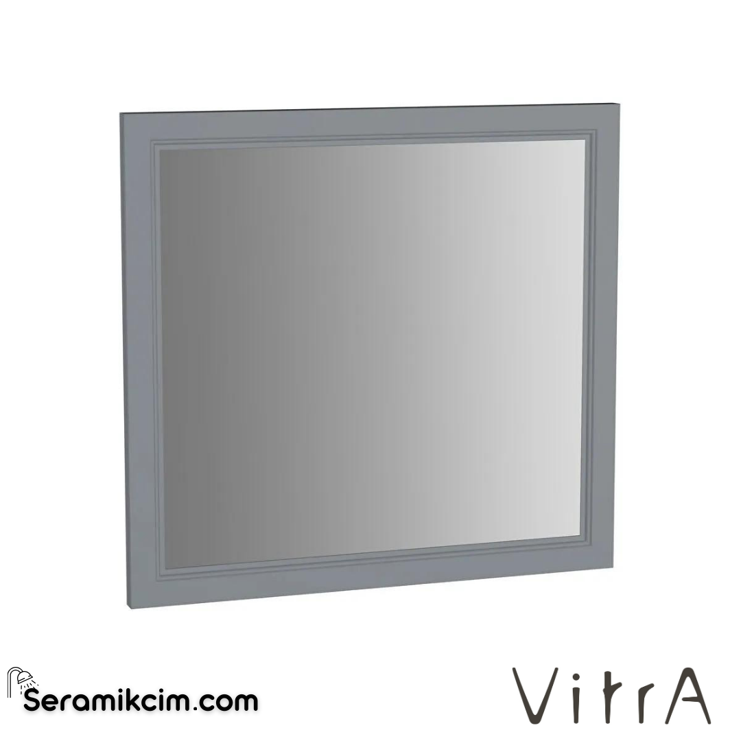 Vitra Valarte Düz Ayna, 80 Cm, Mat Gri - 62217