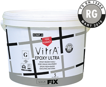 VitrAFix Beyaz Epoxy Ultra RG 5 kg Derz Dolgu
