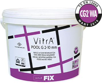 VitrAFix Beyaz Pool G 2-10 mm CG2 WA 15 kg Derz Dolgu