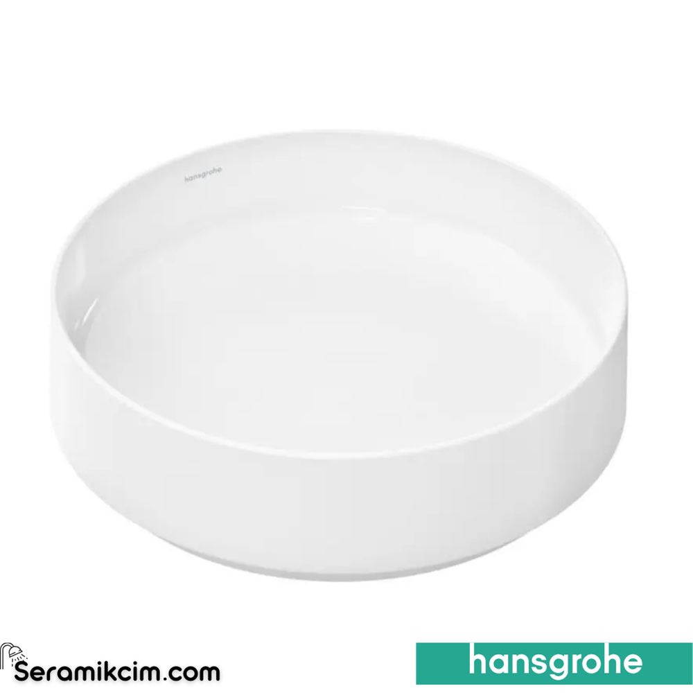 Hansgrohe Xuniva Evo S Çanak Lavabo 40x40 cm Oval Mat Beyaz 60323700