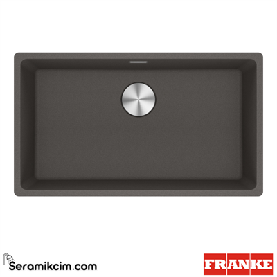 Franke Maris MRG 110-72 Tezgahaltı 1 Gözlü Dikdörtgen 753x433mm