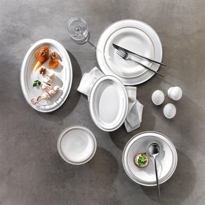 Schafer Superfine Bone Delicea Yemek Takımı 56 Parça-Platin
