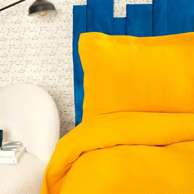 Karaca Cedrıc Sarı Çift Kişilik Yatak Örtüsü