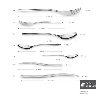 Karaca Dora 84 Parça 316 Premıum Çkb