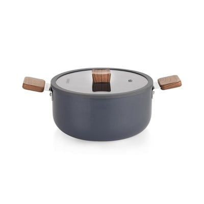 Schafer 1S0848-21003-GRI01 Schafer Ceramoni Seramik Tencere Seti 7 Parça-Gri