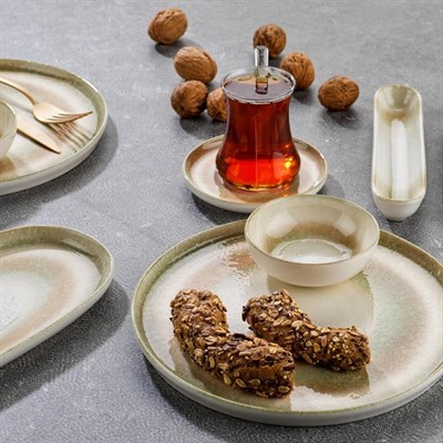 Schafer 1s4234-02001-yşl01 Lora Kahvaltı Takımı 32 Prç Yeşil