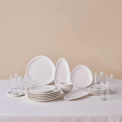 Karaca Forever Bone Cosıma 26 Parça Kahvaltı Seti