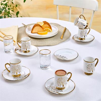 Karaca Güz 6 Kişilik  Kahve Fincanı