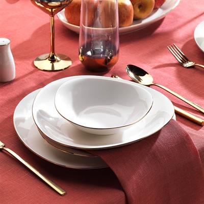 Schafer 1s1226-01001-alt01 Dina Altın 56 Prç Yemek Takımı