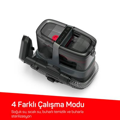 Arzum AR4351-1700 Hydrosteam Buharlı Temizleyici Gri