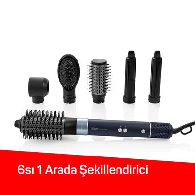 Arzum AR5166 Revolution BLDC Hava Üflemeli Saç Şekillendirme Seti